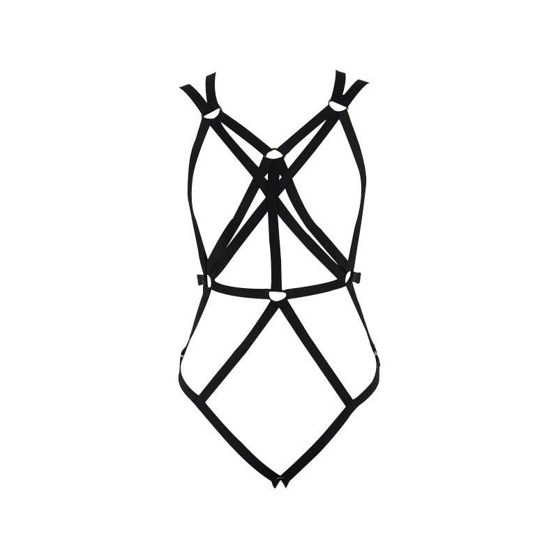 Sexiest Sexy Bodysuit Couples Strappy Harness Lingerie Latina Teddy