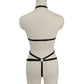 Sexiest Sexy Bodysuit Red Bdsm Harness Lingerie Women  Teddy