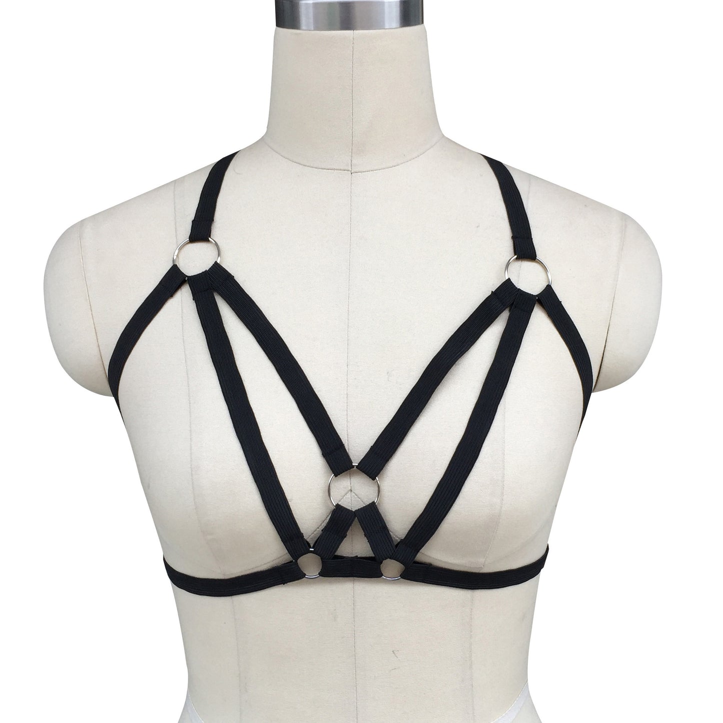 Sexiest Sexy No Bra Sex Bondage Harness Lingerie