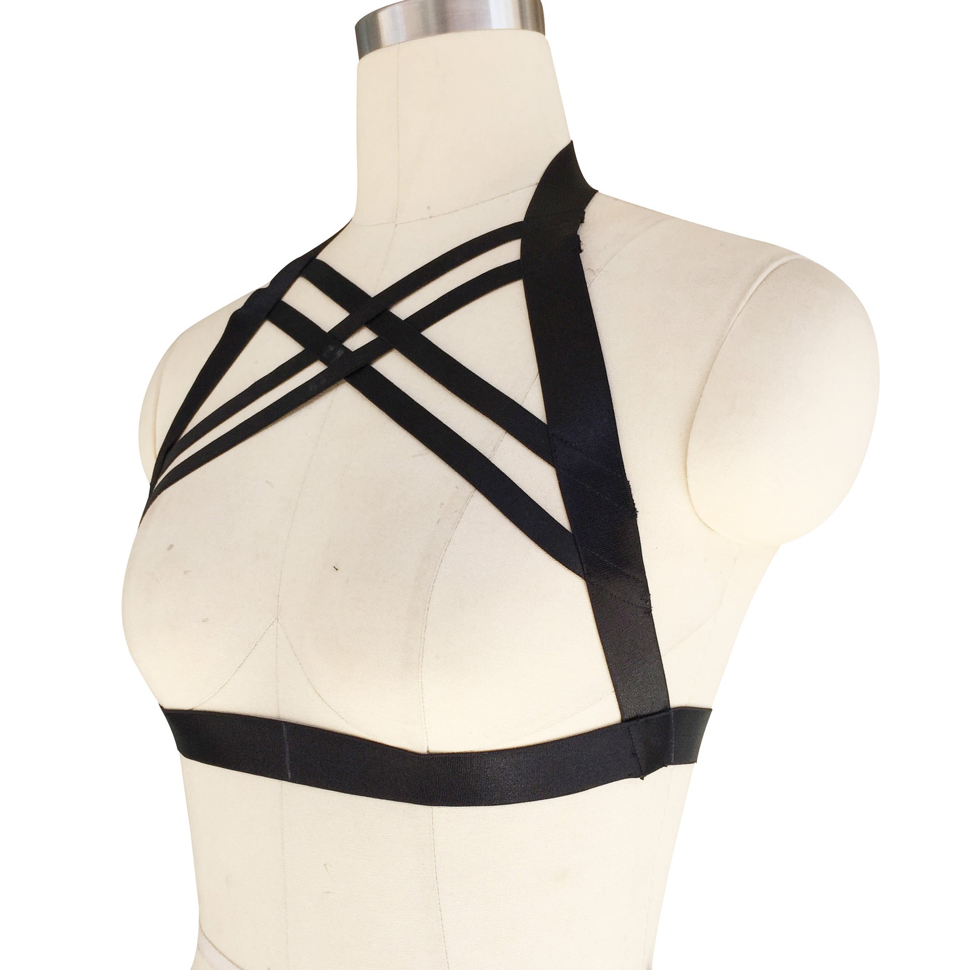 Sexiest Sexy No Bra Sex Bondage Harness Lingerie