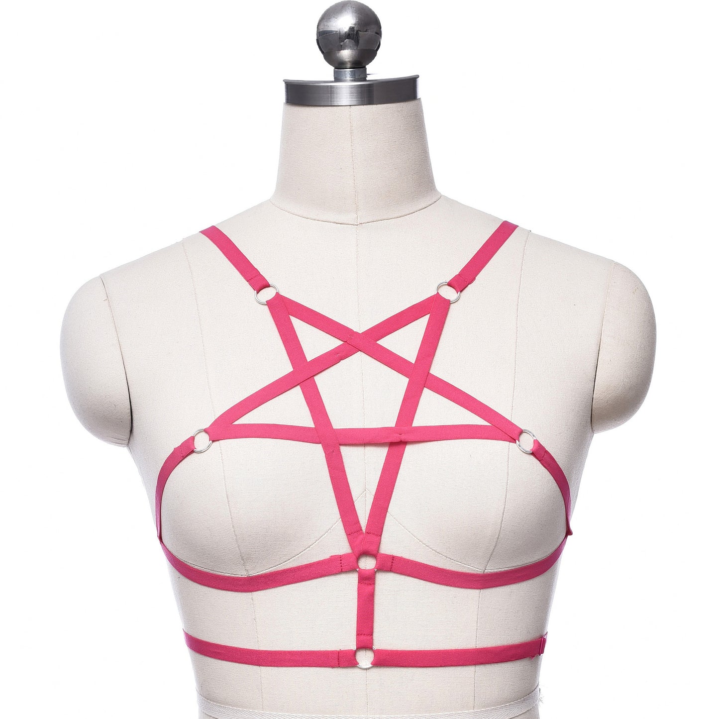 Sexiest Sexy No Bra Sex Bondage Harness Lingerie