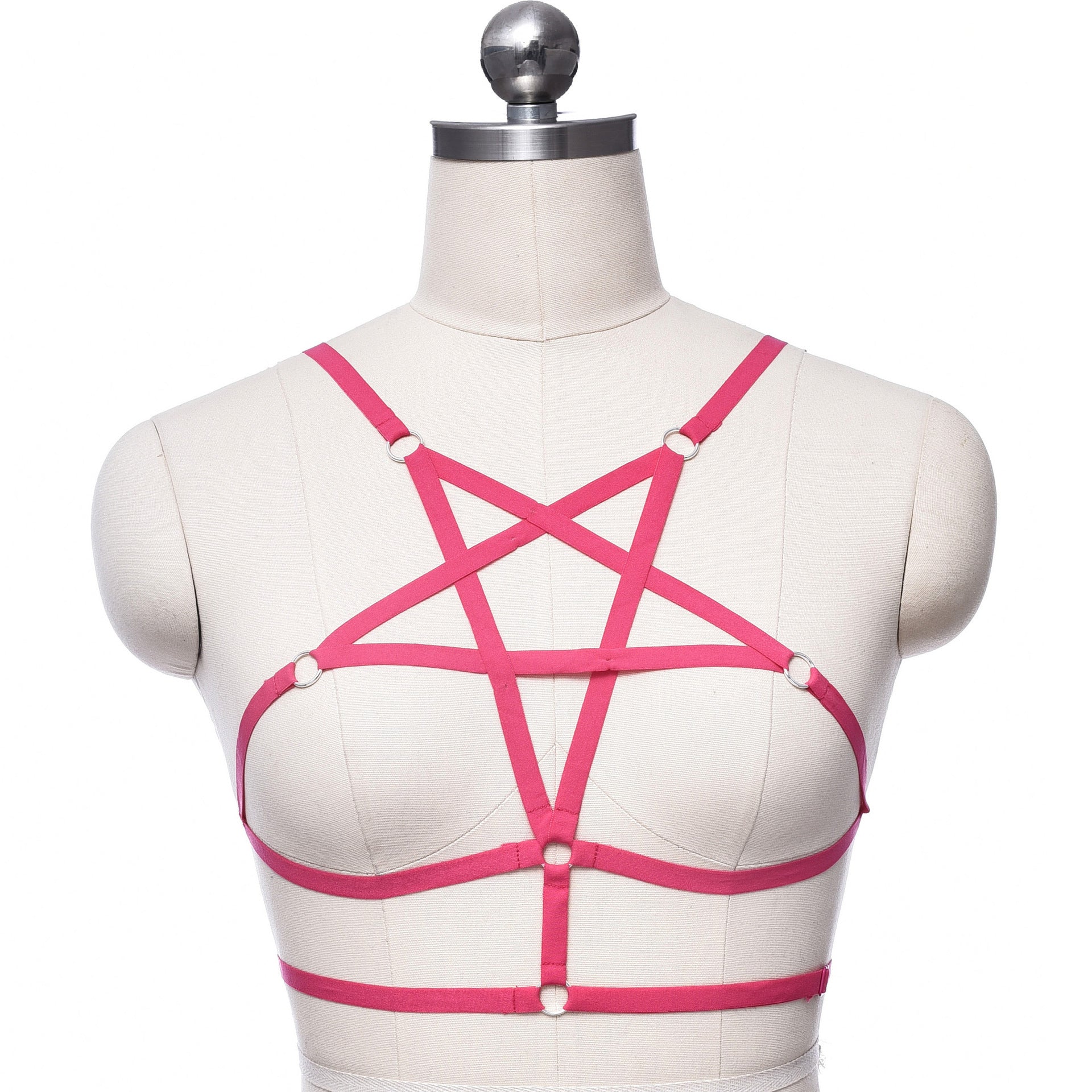 Sexiest Sexy No Bra Sex Bondage Harness Lingerie