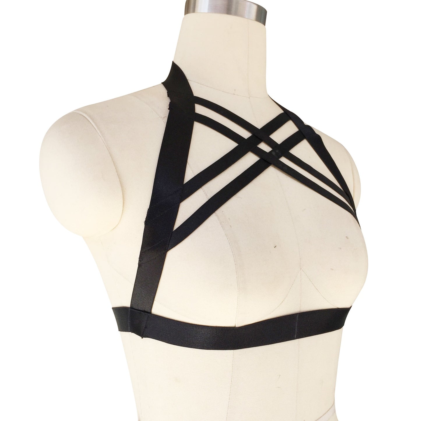 Sexiest Sexy No Bra Sex Bondage Harness Lingerie