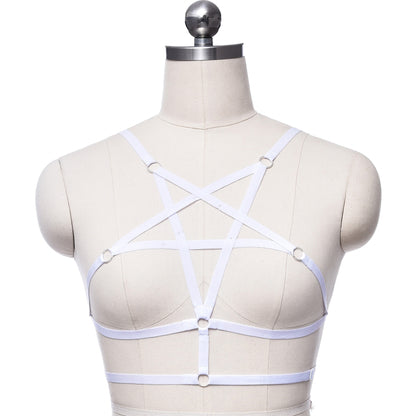 Sexiest Sexy No Bra Sex Bondage Harness Lingerie