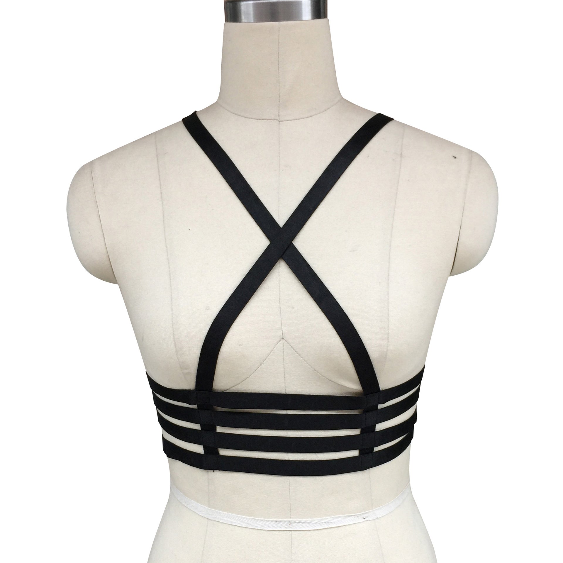 Sexiest Strappy Bra Sex Black Body Harness Lingerie