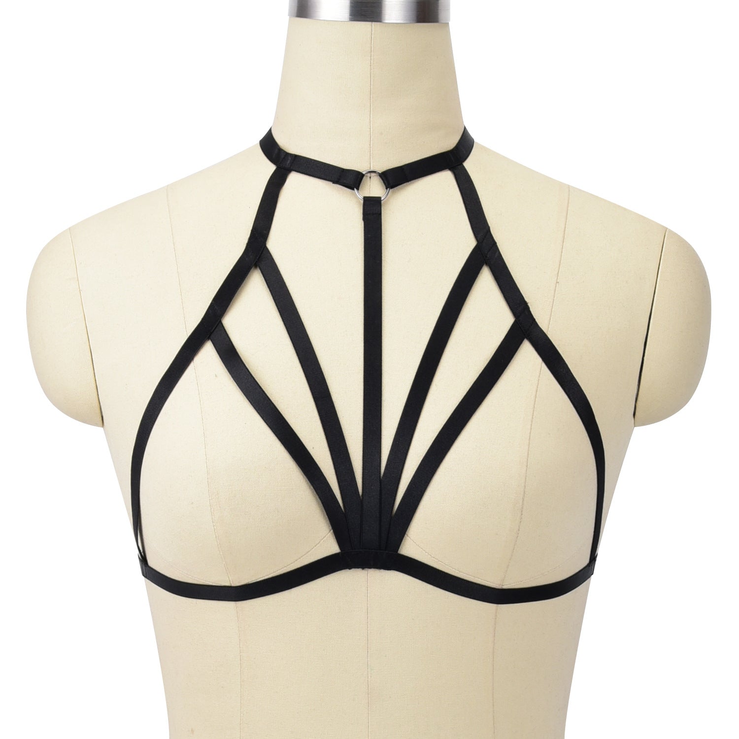 Sexiest Strappy Bra Sex Black Body Harness Lingerie