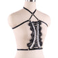 Sexiest Strappy Bra Sex Sexy Harness Lingerie Feather Bra