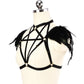 Sexy Bra Straps Hot Bdsm Lingerie Harness Feather Bra