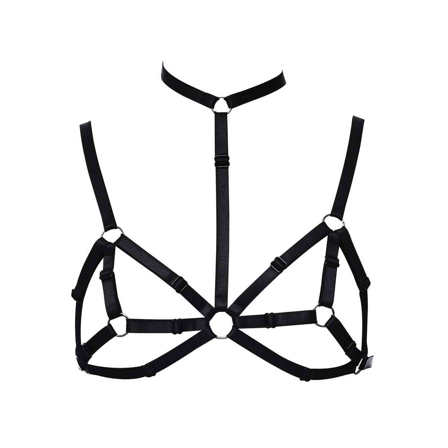 Sexy Bra for Sexy Hot Black Body Harness Lingerie