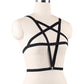 Sexy Bra for Sexy Hot Black Body Harness Lingerie