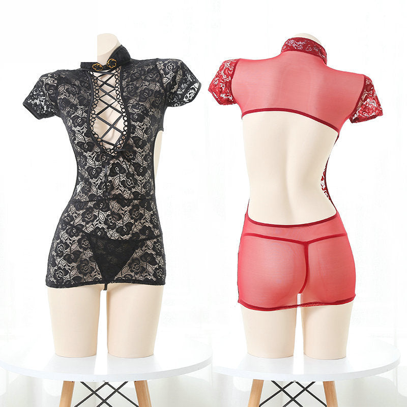 Sexy Dress Exotic Lingerie Cheongsam Qipao Costume Cosplay