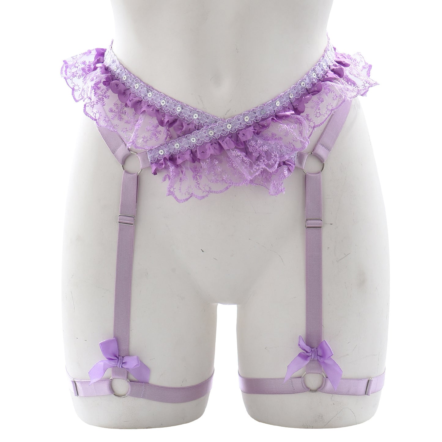 Sexy Garter Belt With Leg Straps Hot Bdsm Harness Lingerie