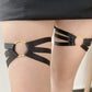 Sexy Leg Harness Garter Hot Black Body Harness Lingerie