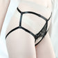 Sexy Nude Crotchless Panty Hot Bdsm Lingerie Harness Red Thong