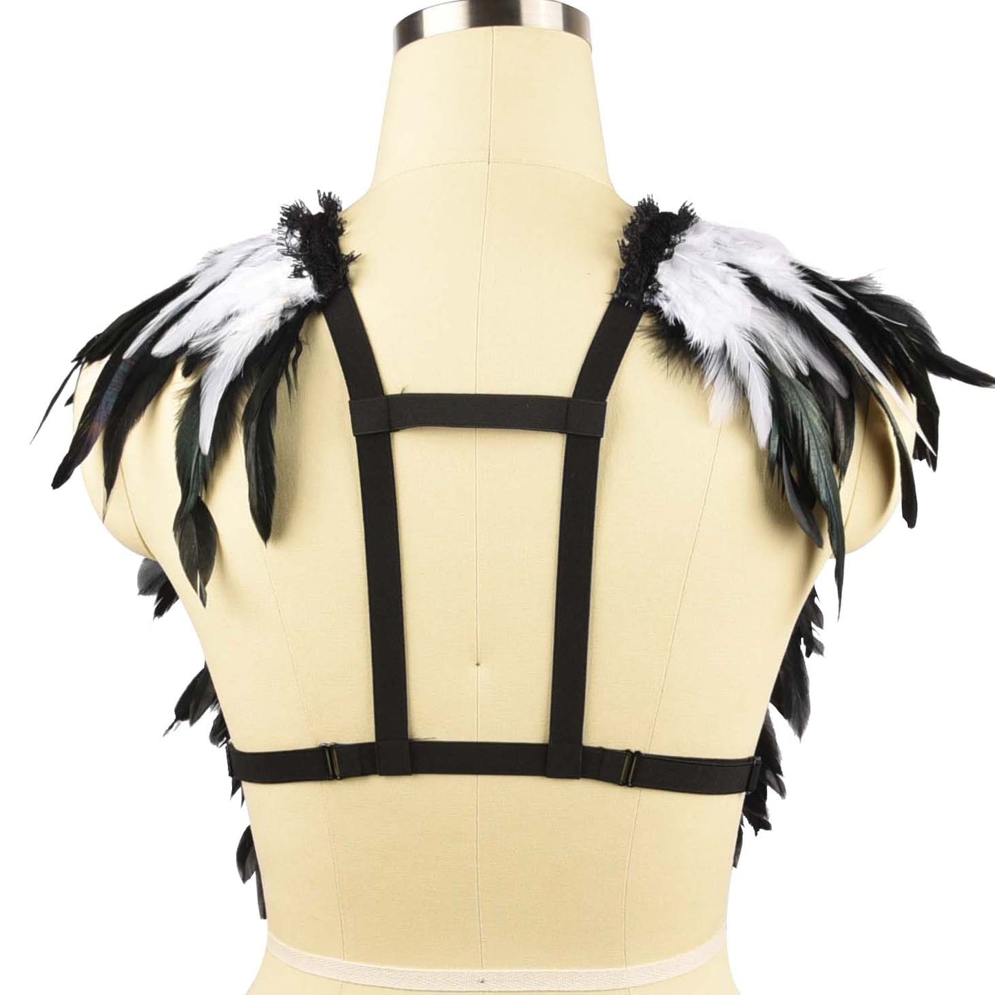 Sexy Sexy Bra Hot Bondage Harness Lingerie Feather Bra