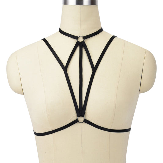 Sexy Sexy No Bra Hot Bondage Harness Lingerie