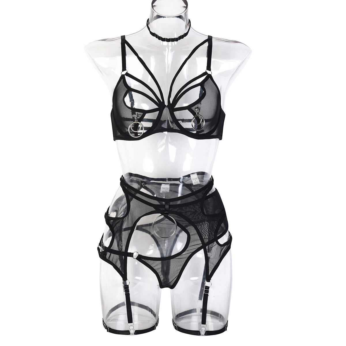 Sexy Sheer Lingerie Set