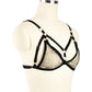 Sexy Strappy Bra Hot Black Body Harness Lingerie