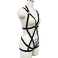 Sexy White Bodysuit Couples Bondage Harness Lingerie Latina Teddy