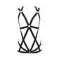 Sexy White Bodysuit Couples Bondage Harness Lingerie Latina Teddy