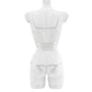 Sexy White Bodysuit Hot Sexy Harness Lingerie White Teddy