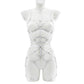 Sexy White Bodysuit Hot Sexy Harness Lingerie White Teddy