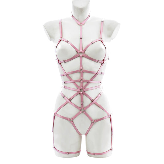 Sexy White Bodysuit Hot Sexy Harness Lingerie White Teddy