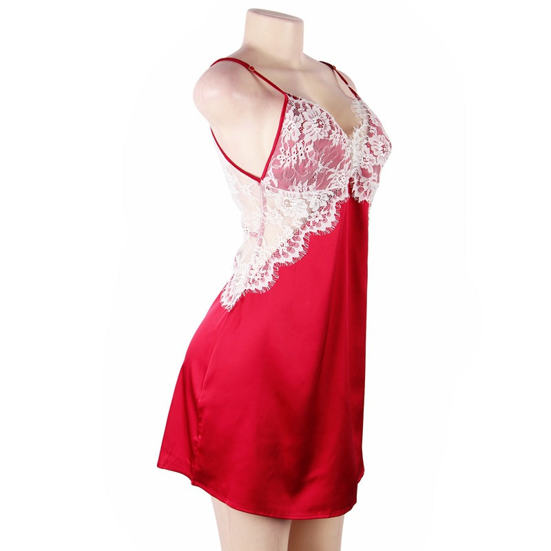 Sexy Womens Babydoll Dress Latina mature women in lingerie Extreme Chemise