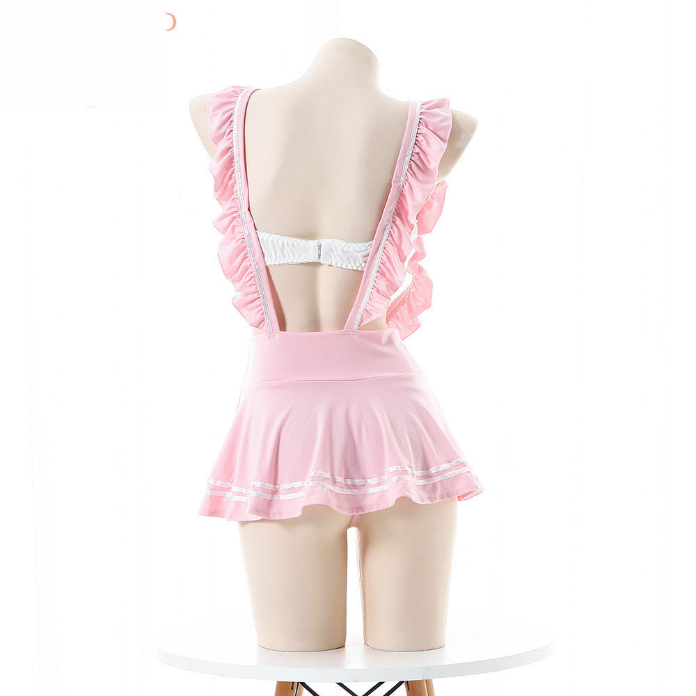 Skirt Outfits Chubby Sexy Schoolgirl Costumes Lingerie Cosplay