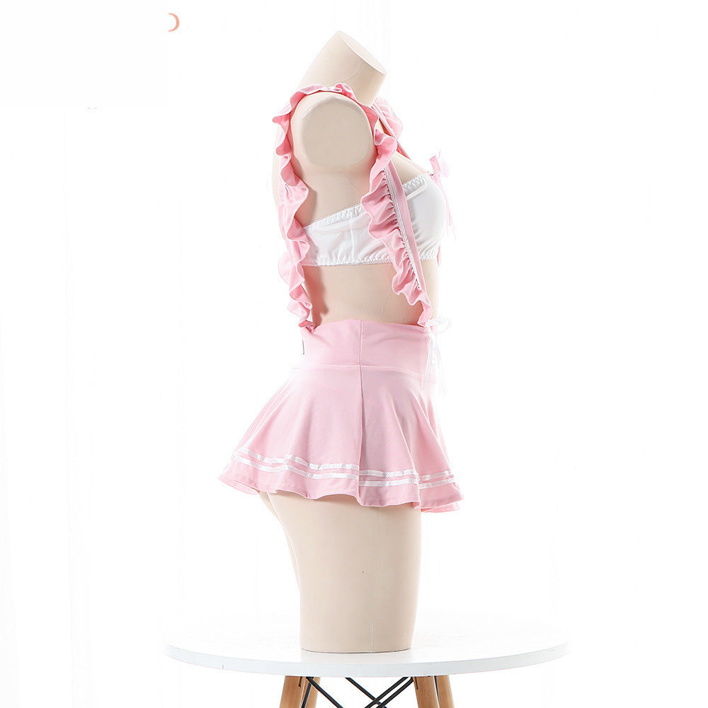 Skirt Outfits Chubby Sexy Schoolgirl Costumes Lingerie Cosplay