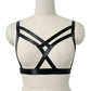 Slutty Bra for Sexy Women  Black Body Harness Lingerie