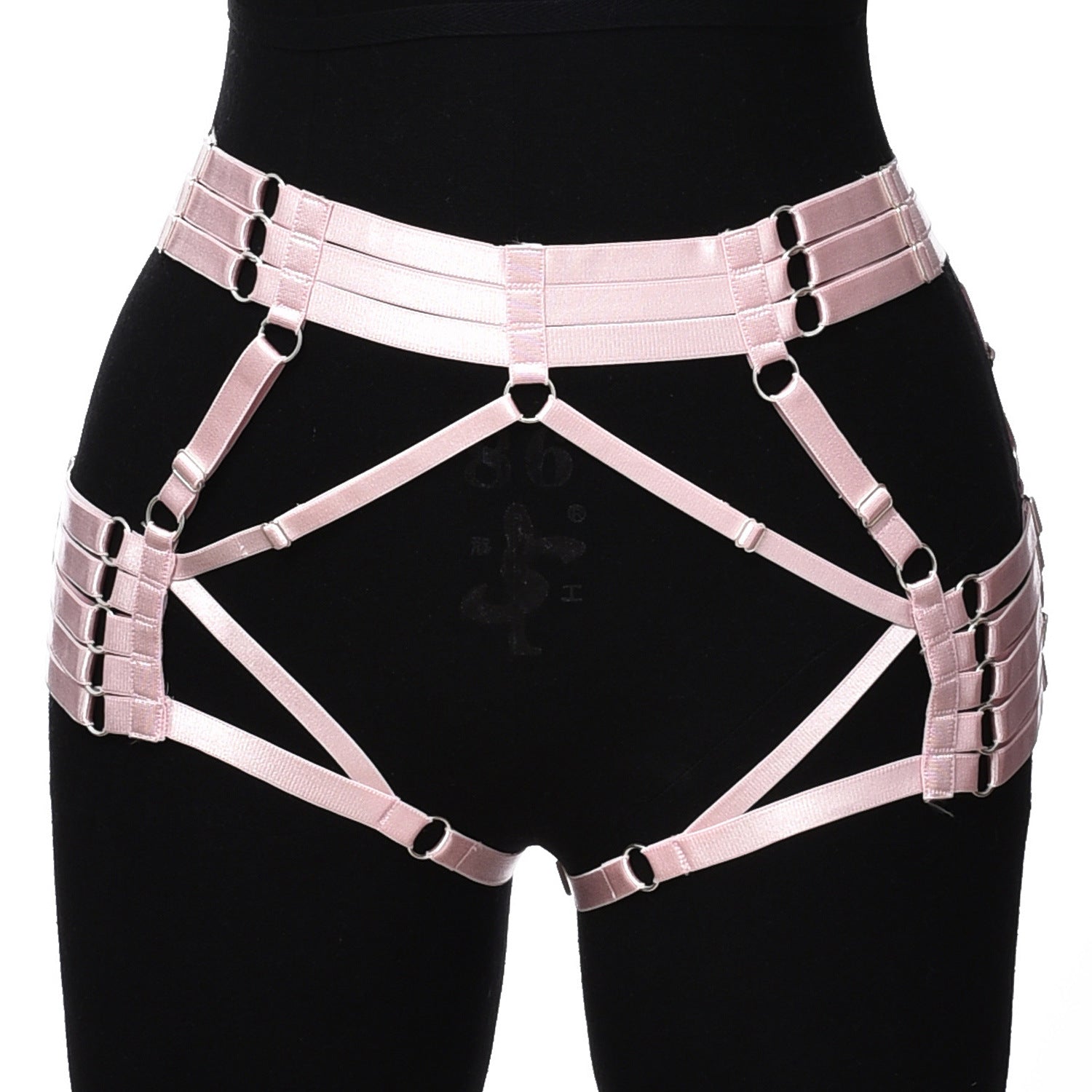 Slutty Plus Size Crotchless Panty Women  Sexy Harness Lingerie Intimate Thong