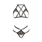 Slutty Sexy Lingerie Bra Set Intimate Black Body Harness Lingerie Women  Bra Panties