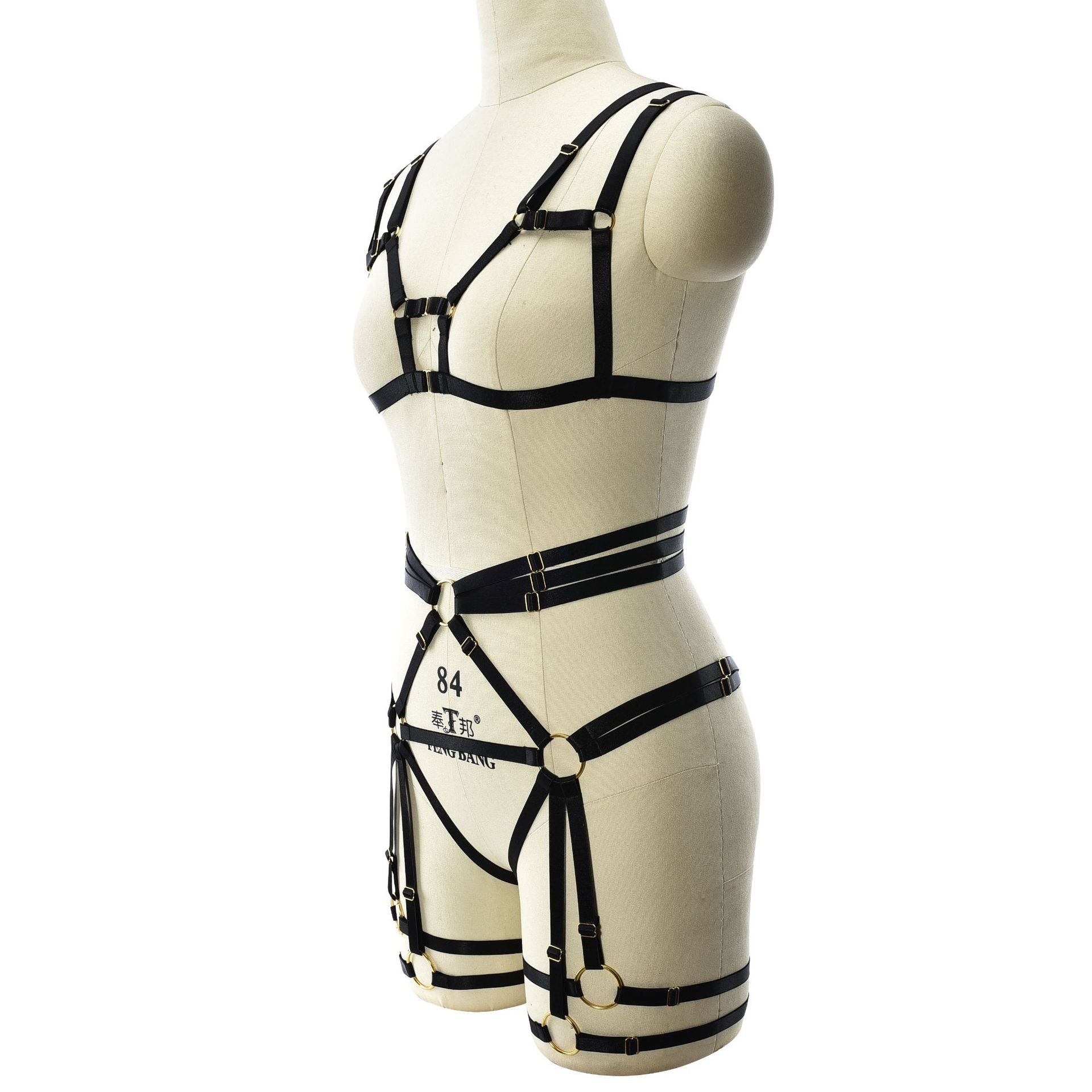 Slutty Sexy Lingerie Bra Set Intimate Bondage Harness Lingerie Extreme Bra Panties