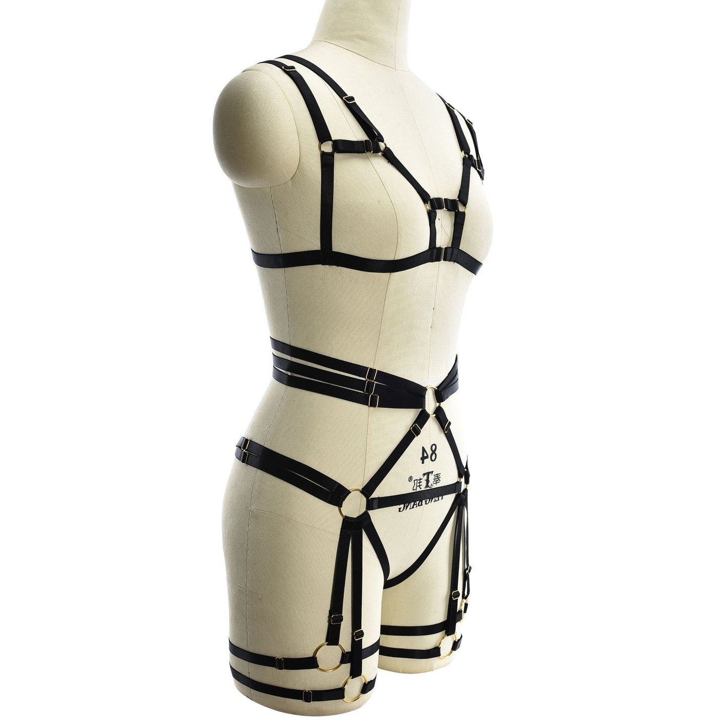 Slutty Sexy Lingerie Bra Set Intimate Bondage Harness Lingerie Extreme Bra Panties