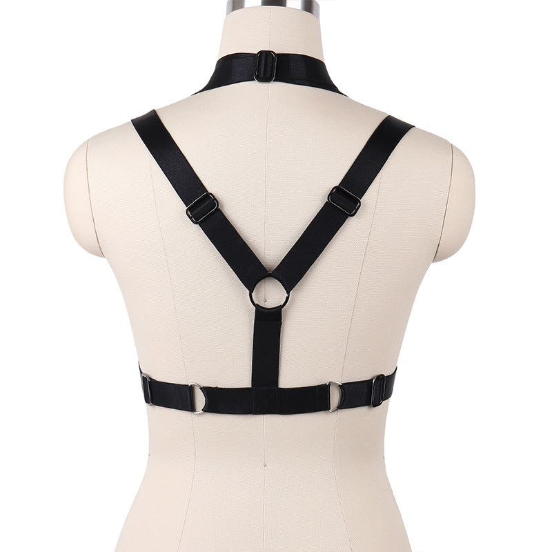 Slutty Sexy No Bra Women  Body Harness Lingerie