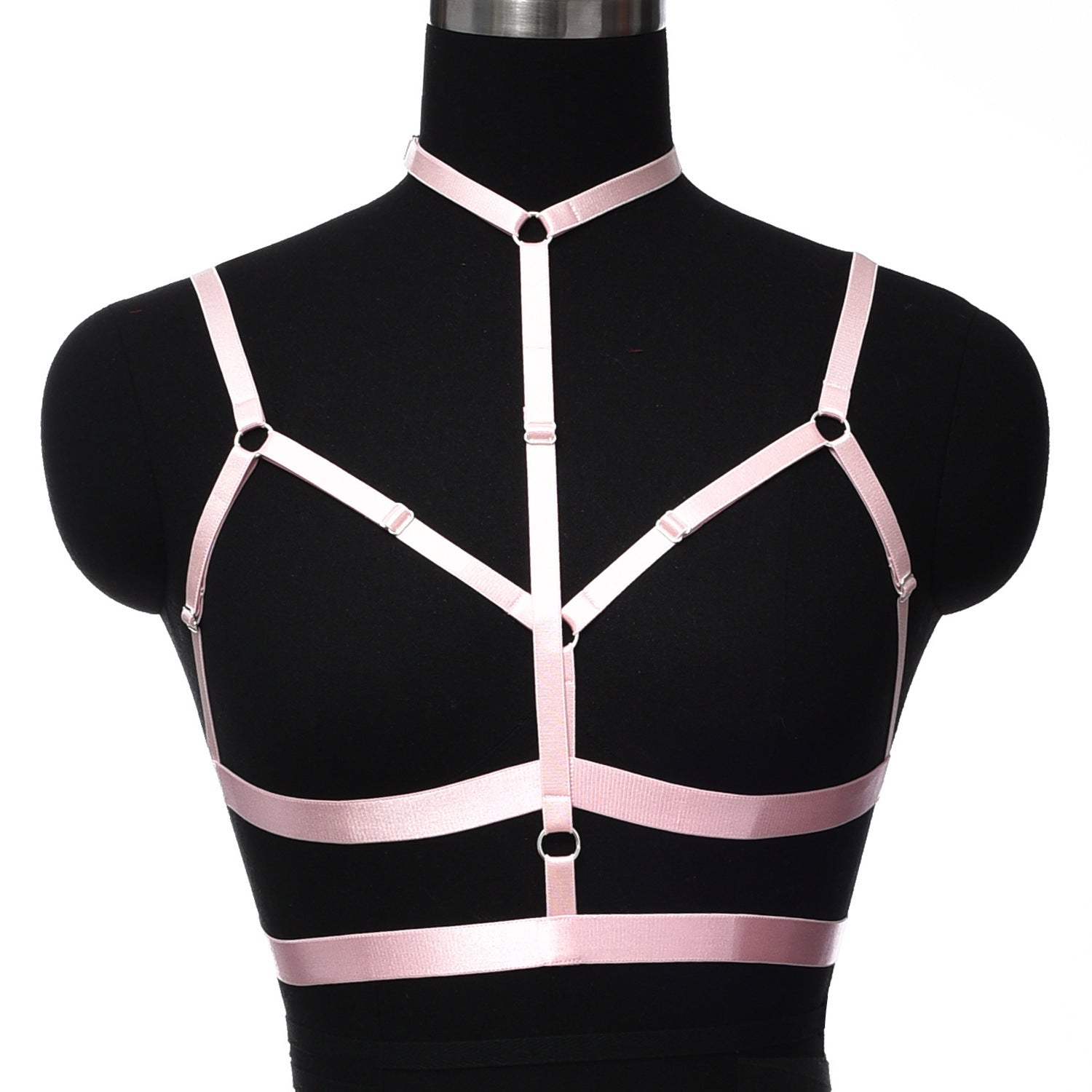 Slutty Sexy No Bra Women  Bondage Harness Lingerie