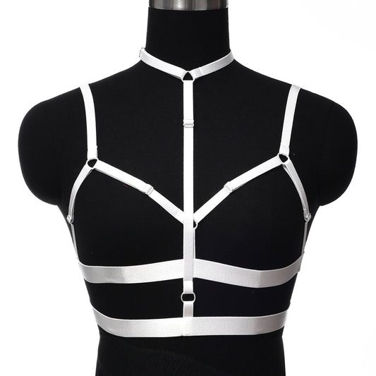 Slutty Sexy No Bra Women  Bondage Harness Lingerie