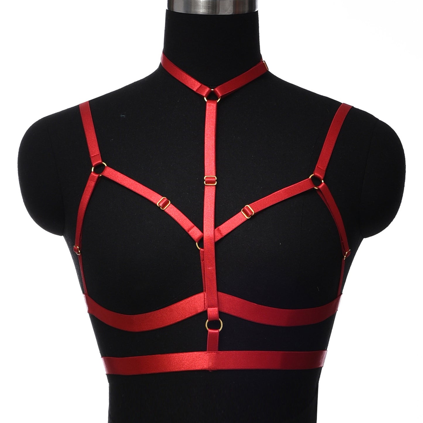 Slutty Sexy No Bra Women  Bondage Harness Lingerie