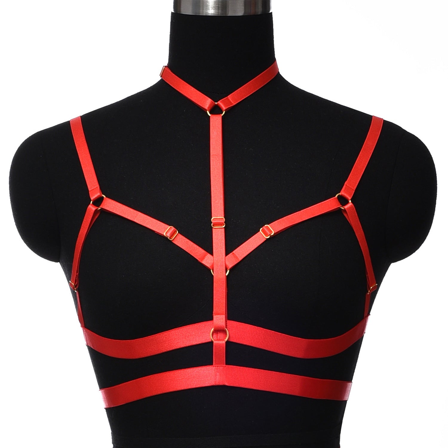 Slutty Sexy No Bra Women  Bondage Harness Lingerie