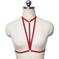 Slutty Sexy No Bra Women  Bondage Harness Lingerie