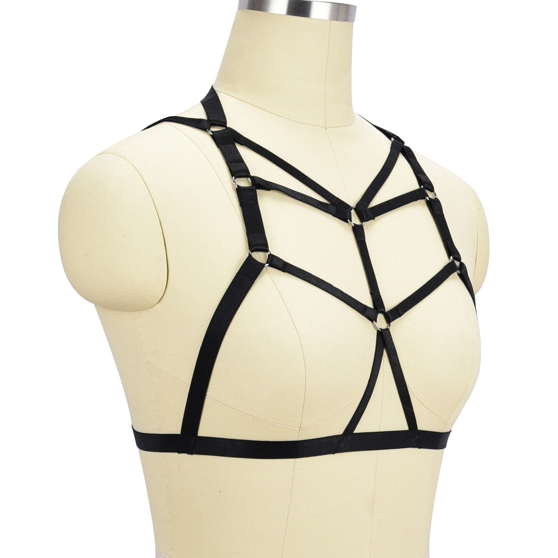 Slutty Sexy No Bra Women  Bondage Harness Lingerie