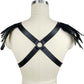 Slutty Strappy Bra Women  Sexy Harness Lingerie Feather Bra