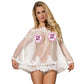 Slutty Womens Babydoll Dress Sexy amateur mature lingerie Nasty Chemise