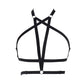 Strapy Bra Straps Black Bdsm Lingerie Harness