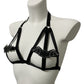 Strapy Bra Straps Black Bdsm Lingerie Harness