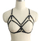 Strapy Bra Straps Black Strappy Harness Lingerie