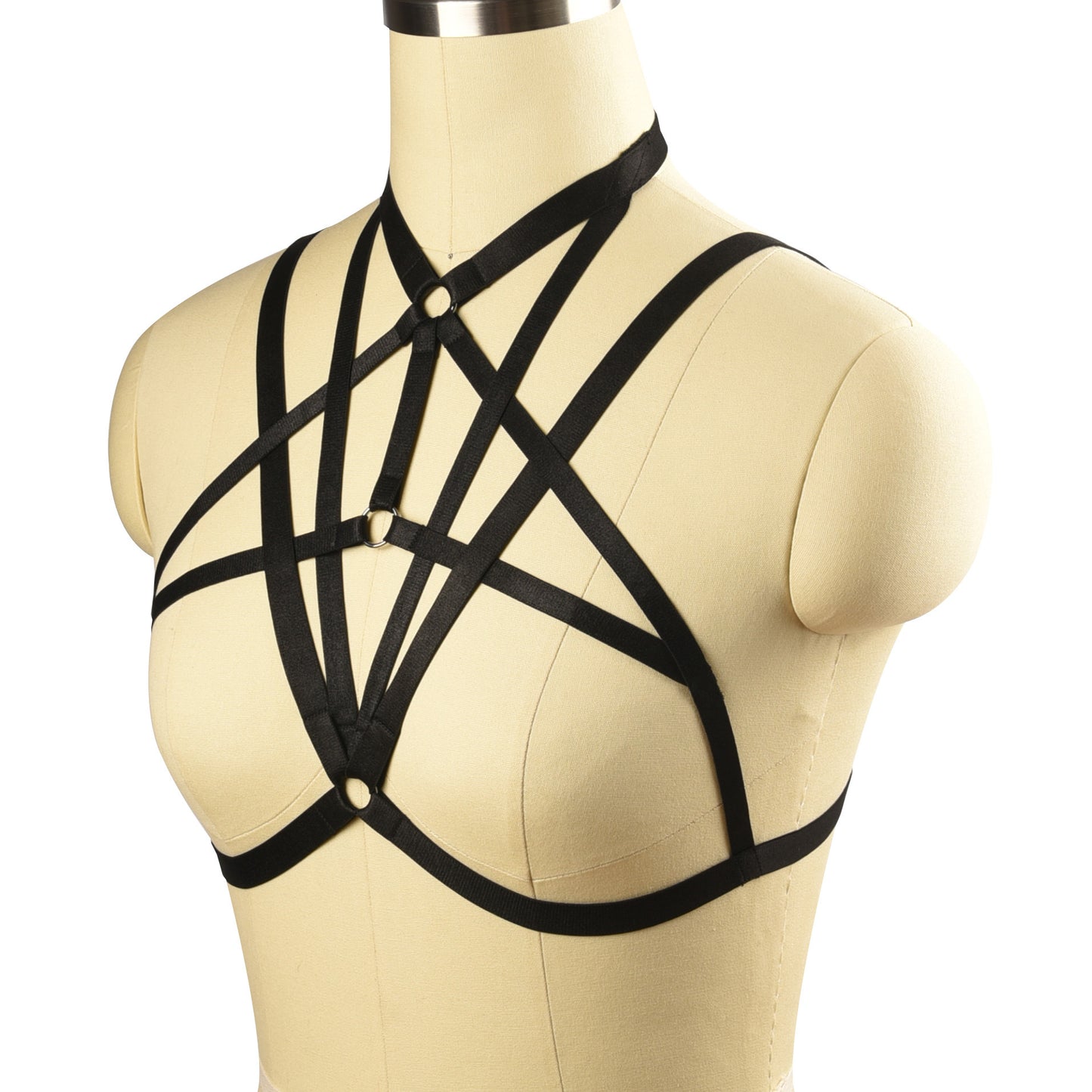 Strapy Bra for Sexy Black Sexy Harness Lingerie