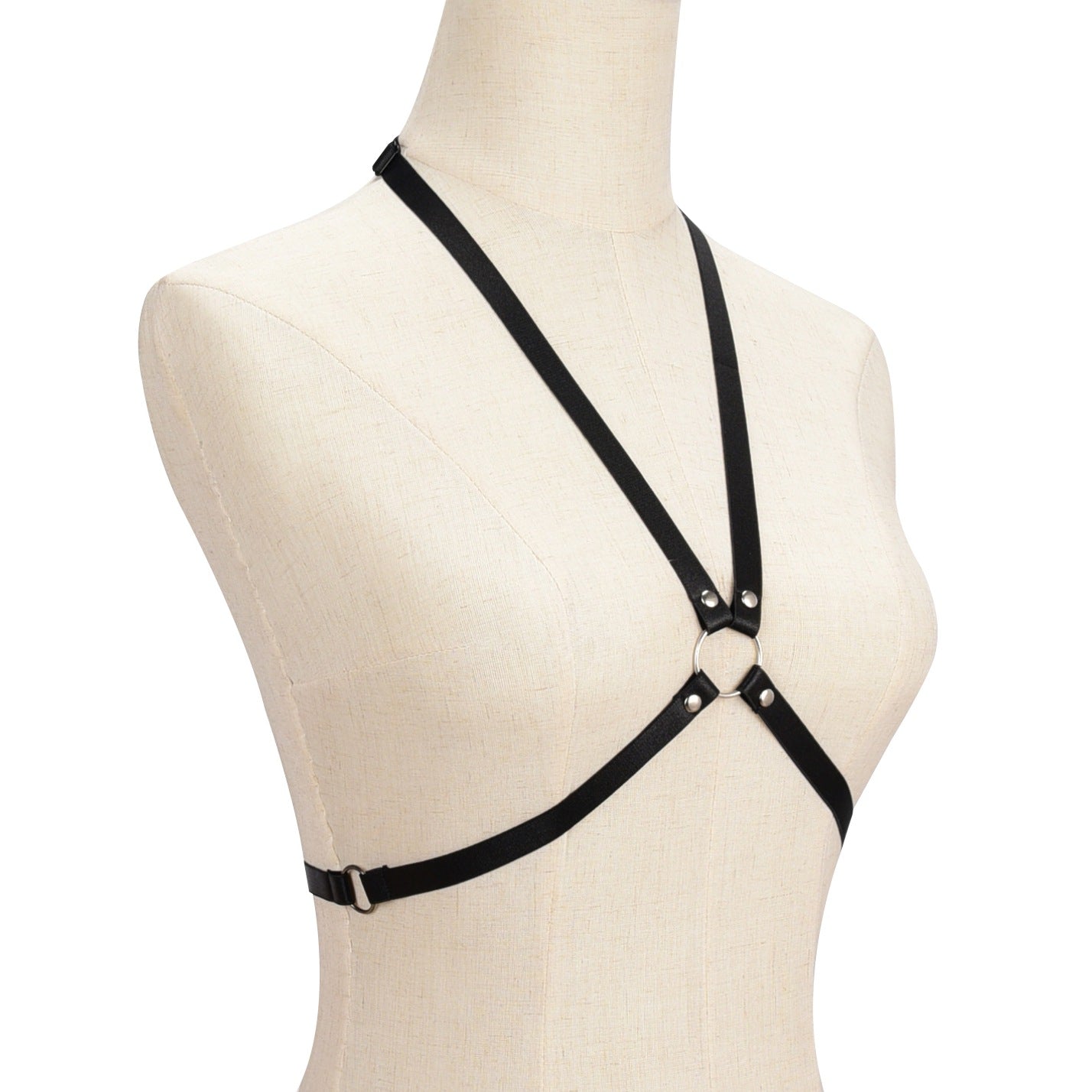 Strapy Sexiest Bra Black Bdsm Harness Lingerie