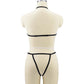 Strapy Sexy Bodysuit White Body Harness Lingerie Sex Teddy